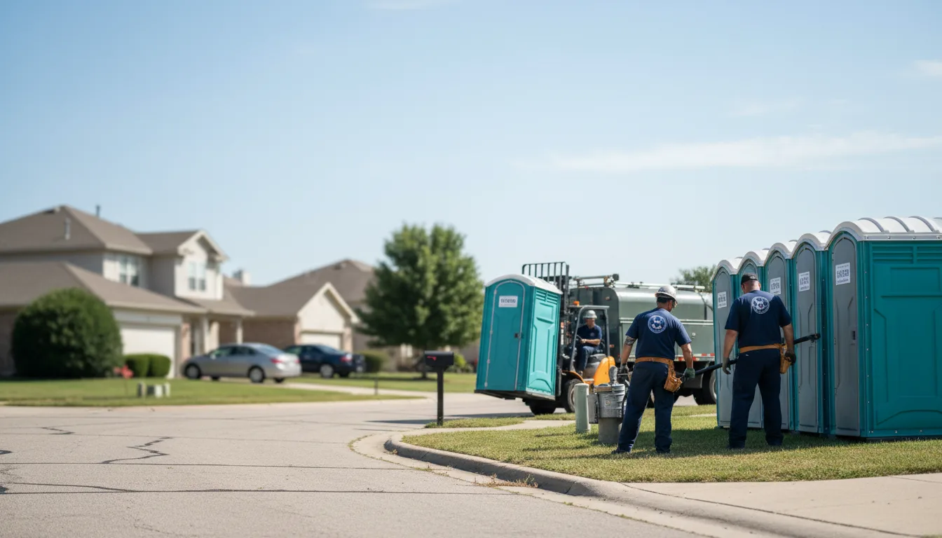 Porta Potty Rental in Mclean, IL near me